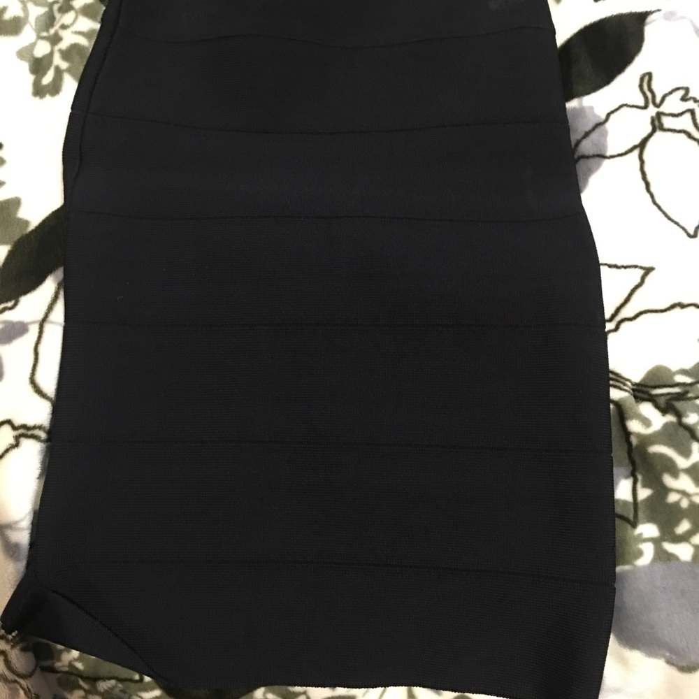 BEBE Bandage mini skirt